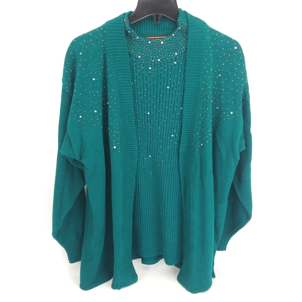 Maurada Vintage 2 piece Sweater Set Size Med #223